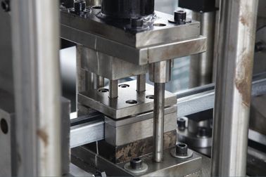 Cold Roll C Purlin Forming Machine for upright structure with 2 holes